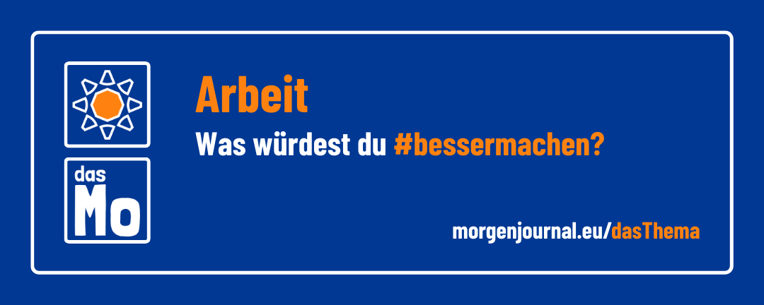 Banner: das Mo - das Thema - mitreden, bessermachen, glücklich sein