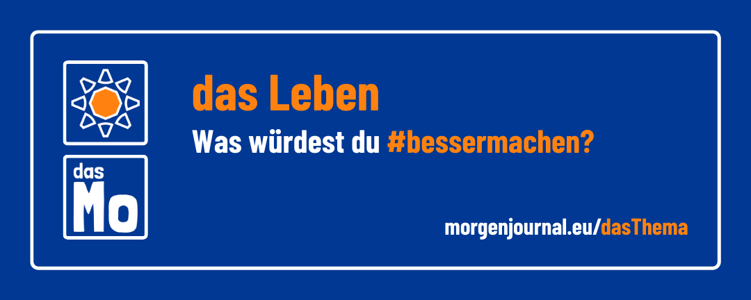 Banner: das Mo - das Thema - mitreden, bessermachen, glücklich sein