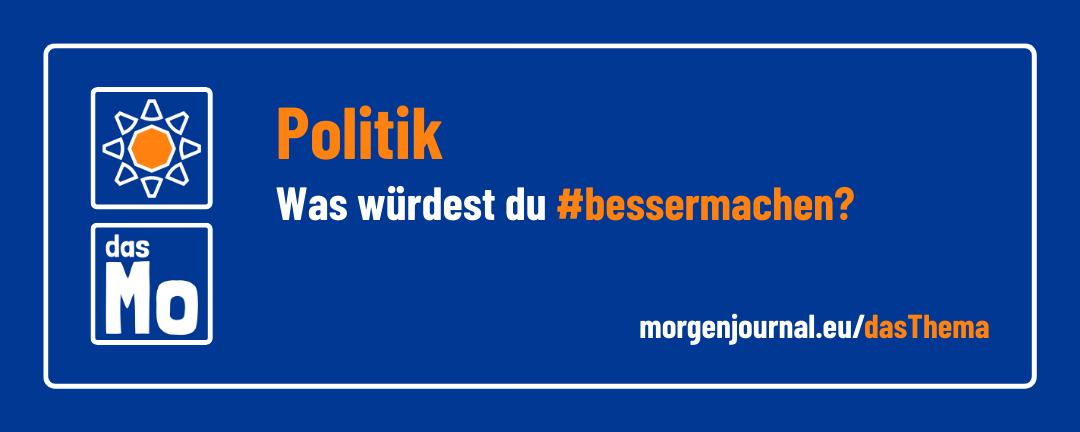 Banner: das Mo - das Thema - mitreden, bessermachen, glücklich sein