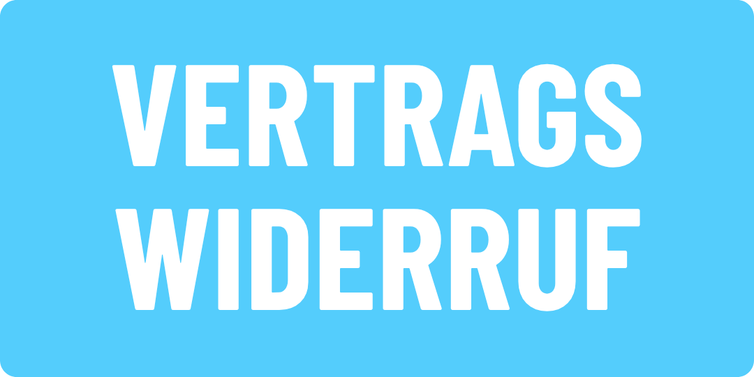 Vertragswiderruf