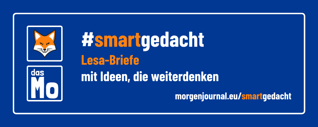 smart gedacht | Lesa-Briefe mit Ideen, die weiterdenken