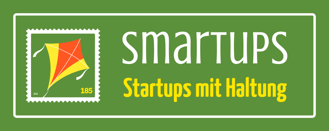 Banner: smartups - Startups mit Haltung