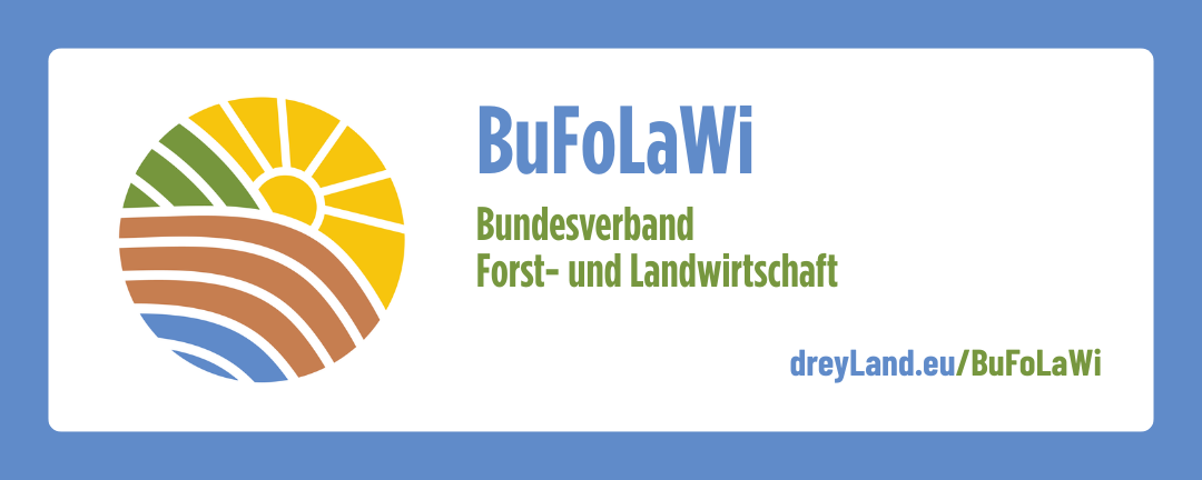 Banner: BuFoLaWi — Bundesverband Forst- und Landwirtschaft